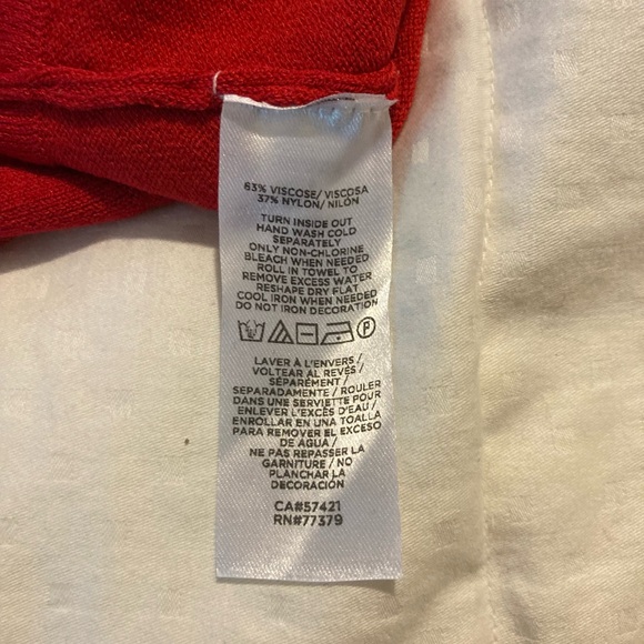 Ann Taylor Holiday Sparkle Top M - Picture 9 of 11